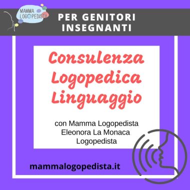 Consulenza logopedica online